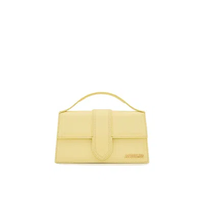 Jacquemus Le Grand Bambino Shoulder Bag In Yellow