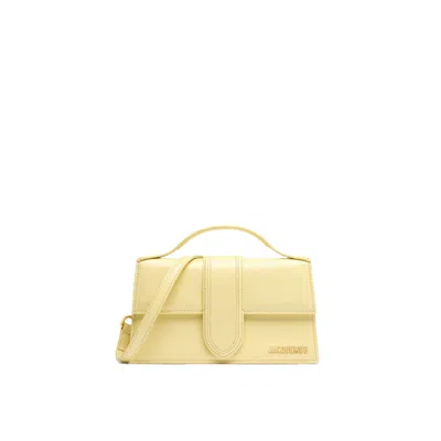 Jacquemus Le Grand Bambino Shoulder Bag In Yellow
