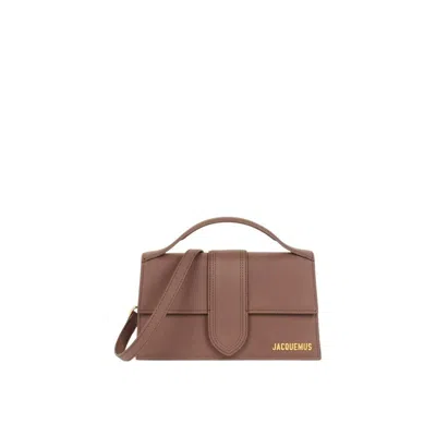 Jacquemus Le Grand Bambino Shoulder Women's Bag In Brown
