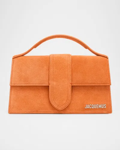 Jacquemus Le Grand Bambino Suede Crossbody Bag