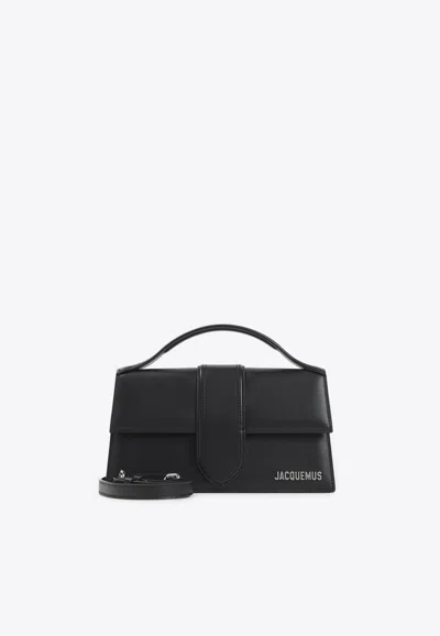 Jacquemus Le Grand Bambino Top Handle Bag In Black