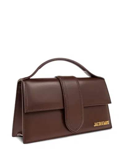 Jacquemus Le Grand Bambino Top-handle Tote Bag In Brown