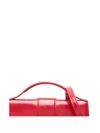 Jacquemus Le Bambino Red Handbag With Removable Shoulder Strap In Leather Woman