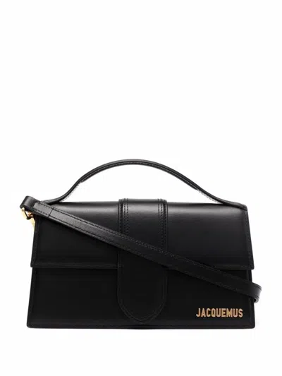 Jacquemus Le Grand Bambino Tote Bag In Black