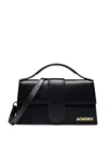 Jacquemus Le Grand Bambino Leather Crossbody Bag In Black