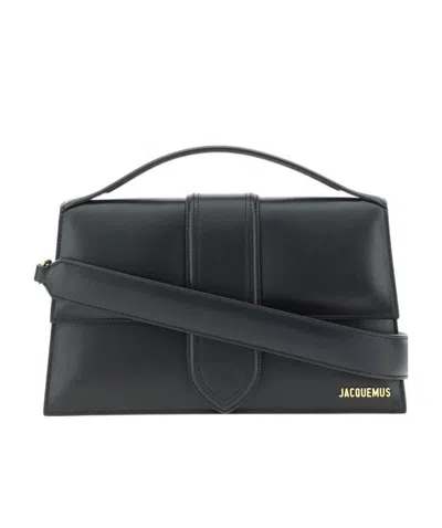 Jacquemus Le Grand Bambino Tote Bag In Black