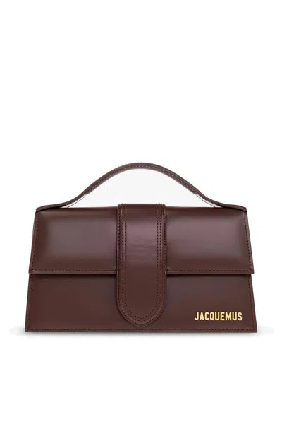 Jacquemus Le Grand Bambino Tote Bag In Brown