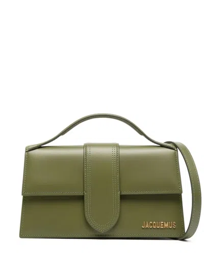 Jacquemus Le Grand Bambino Tote Bag In Green