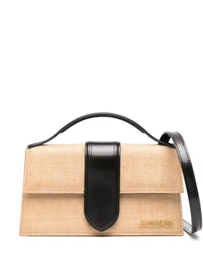 Jacquemus Le Grand Bambino Tote Bag In Neutrals