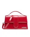Jacquemus Le Bambino Red Handbag With Removable Shoulder Strap In Leather Woman In Red