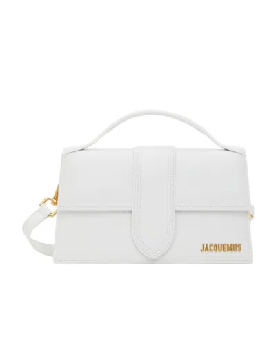 Jacquemus Le Grand Bambino Tote Bag In White