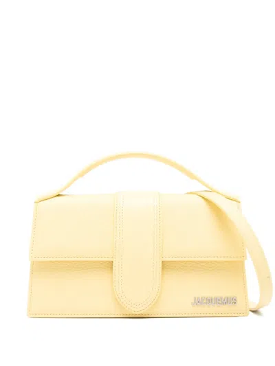 Jacquemus Le Grand Bambino Tote Bag In Yellow