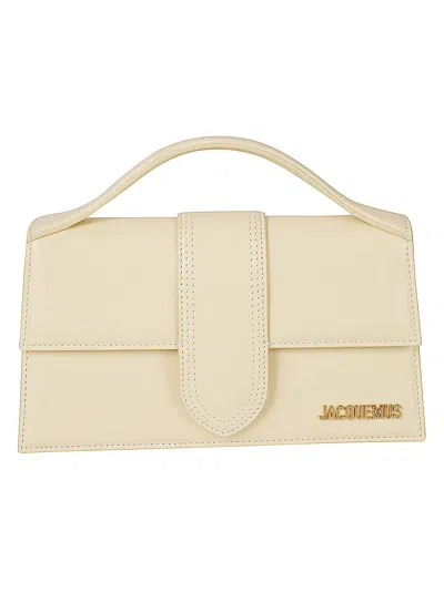 Jacquemus Le Grand Bambino Tote In Ivory