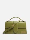 Jacquemus Le Grand Bambino Khaki Bag In Black