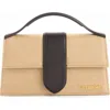 Jacquemus Le Grand Bambino Woven Straw Top Handle Bag