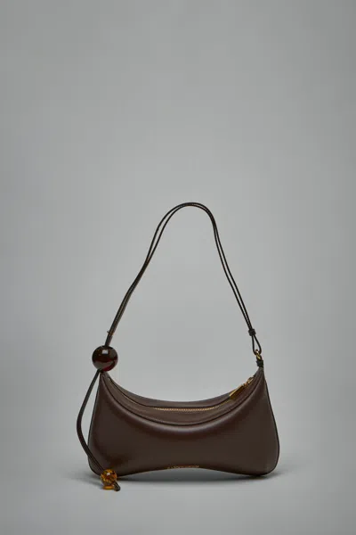 Jacquemus Le Grand Bisou Perle In Brown
