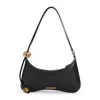 Jacquemus Women Black Top Zip Fastening Adjustable Shoulder Strap Internal Patch Pocket Contrast