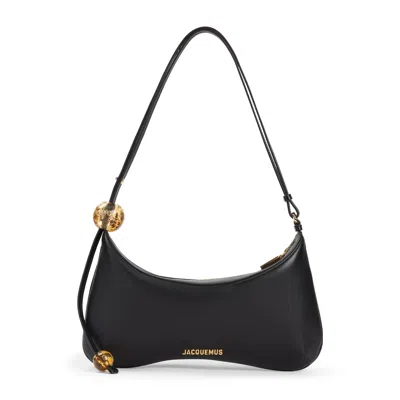 Jacquemus Le Grand Bisou Perle Handbag Women In Black