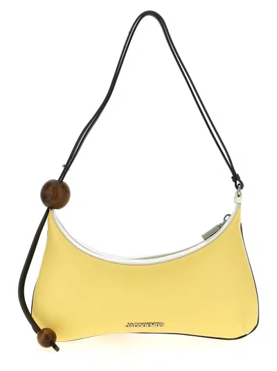 Jacquemus Le Grand Bisou Pearl Bag In Yellow