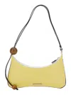 Jacquemus Le Grand Bisou Perle Shoulder Bag In Yellow