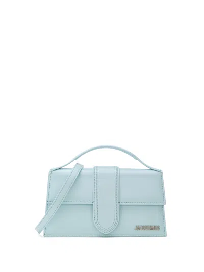 Jacquemus Le Grand Child Handbag In Blue Leather