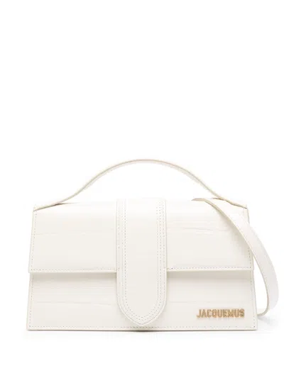 Jacquemus Le Grand Child Shoulder Bag In White