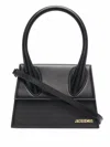 Jacquemus Small Handle And Removable Shoulder Strap In ブラック