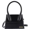 Jacquemus Le Grand Chiquito Bag Leather Large In Black