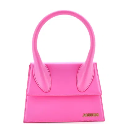 Jacquemus Le Grand Chiquito Bag Leather Large In Pink