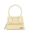 Jacquemus Le Grand Chiquito Bag Leather Large In Neutral