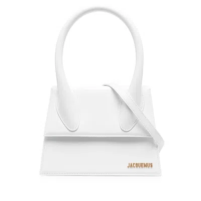 Jacquemus Le Grand Chiquito Bag In White