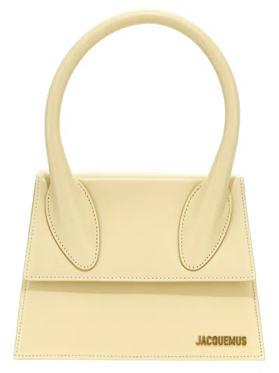 Jacquemus Le Grand Chiquito Hand Bags Beige