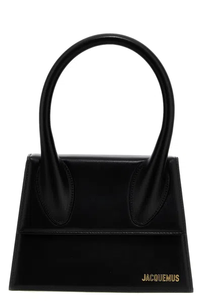 Jacquemus 'le Grand Chiquito' Handbag In Black