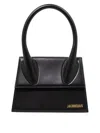 Jacquemus Small Handle And Removable Shoulder Strap In Black
