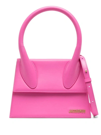 Jacquemus Le Grand Chiquito Handbag In Pink