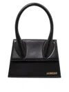 Jacquemus Small Handle And Removable Shoulder Strap In Black