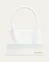 Jacquemus Women Le Chiquito Moyen Leather Bag In White