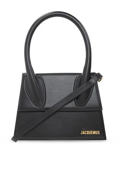 Jacquemus Le Grand Chiquito Tote Bag In Black