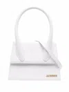 Jacquemus Le Grand Chiquito Leather Handbag In White