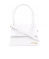 Jacquemus Le Grand Chiquito Leather Tote Bag In White