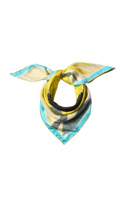 Jacquemus Le Grand Foulard Tourneso Scarf In Multi