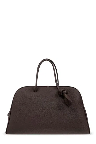 Jacquemus Le Grand Turismo Large Tote Bag In Dark Brown