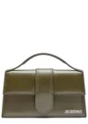 Jacquemus Le Grande Bambino Leather Top Handle Bag In Brown