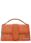 Jacquemus Womens Terracotta Le Grand Bambino Leather Top Handle Bag In Brown