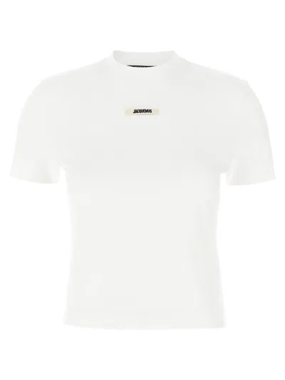 Jacquemus Le Gros-grain T-shirt White