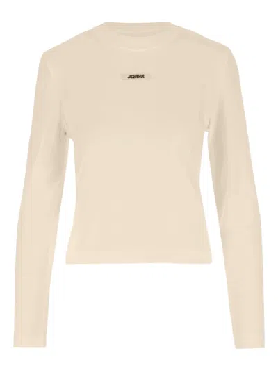 JACQUEMUS LE GROS GRIN LONG-SLEEVE T-SHIRT