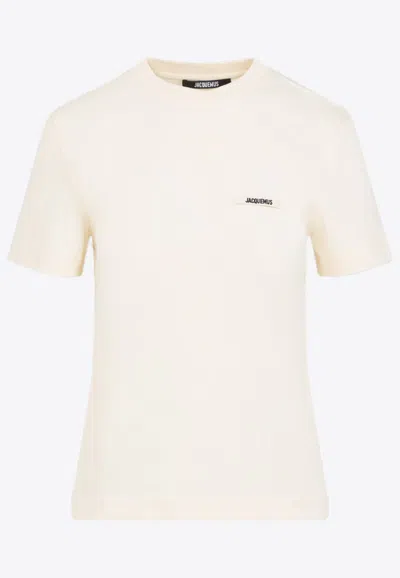 JACQUEMUS LE GROSGRAIN CREWNECK T-SHIRT