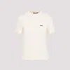 Jacquemus Le Tshirt Gros Grain Short Sleeve In White