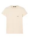 Jacquemus Crewneck Short Sleeve Straight Fit Top In Neutral