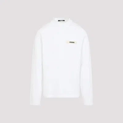 Jacquemus Le Grosgrain T-shirt In White